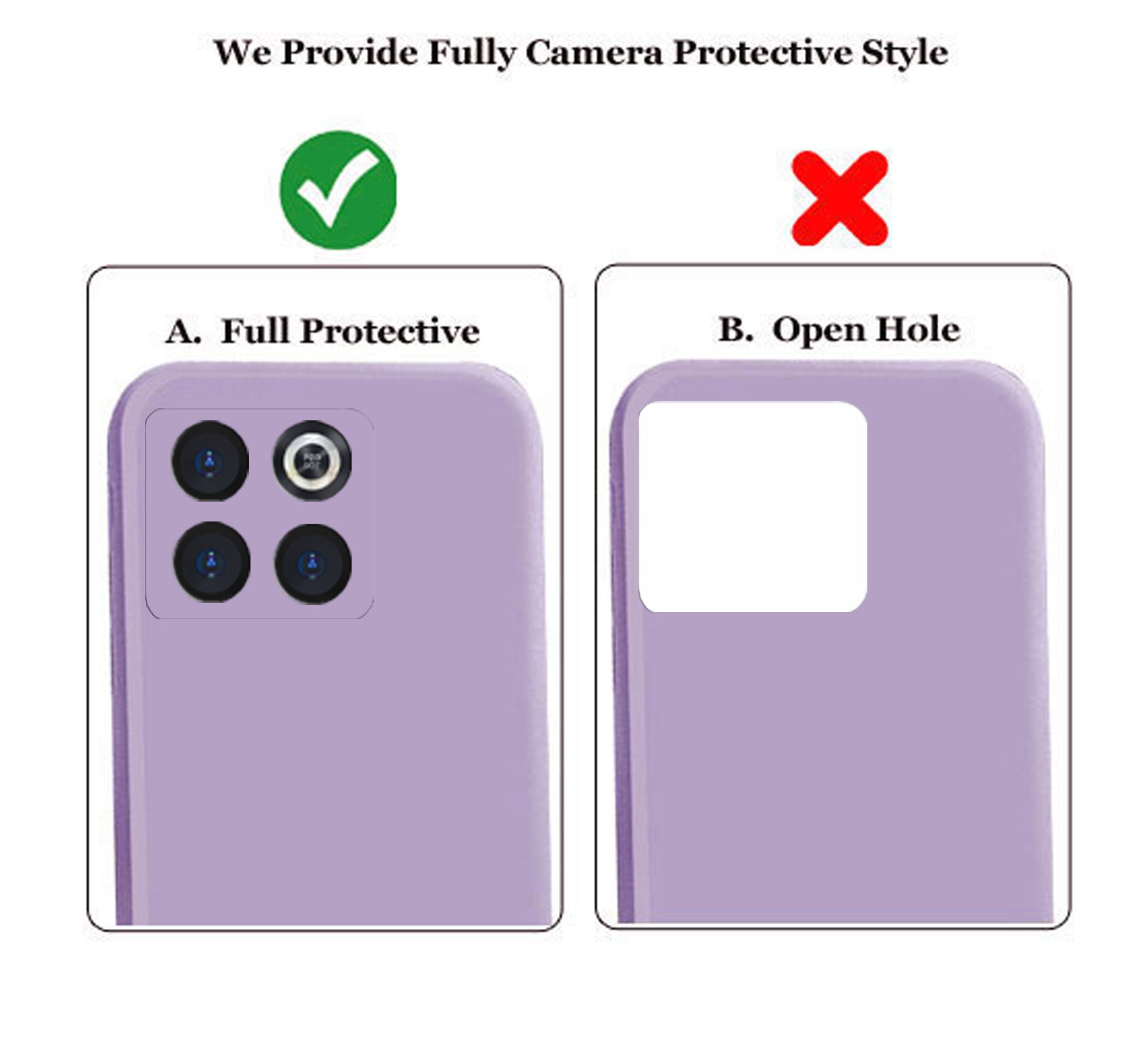 Oneplus 10T 5G  Liquid Silicone Back Cover Case With TPU & Matte Finish - purple