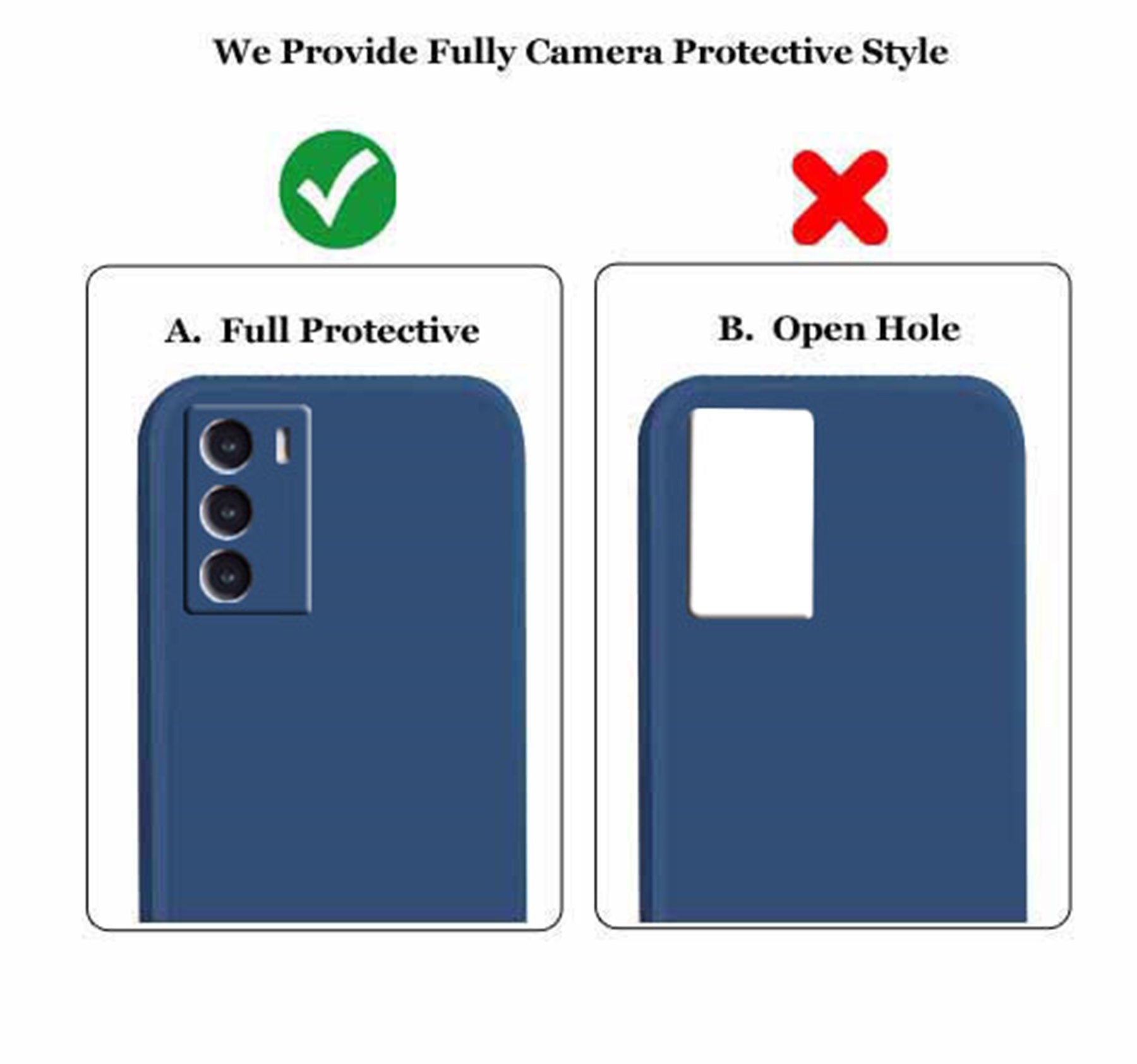 iQOO 9 SE 5G Liquid Silicone Back Cover Case With TPU & Matte Finish - Blue