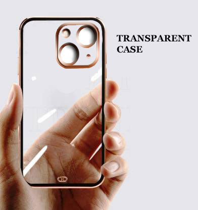 Electro Silicone Series Back cover Case For iphone 13 - Black