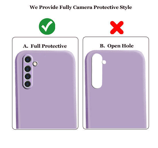 Realme 6 Liquid Silicone Back Cover Case With TPU & Matte Finish -  Purple