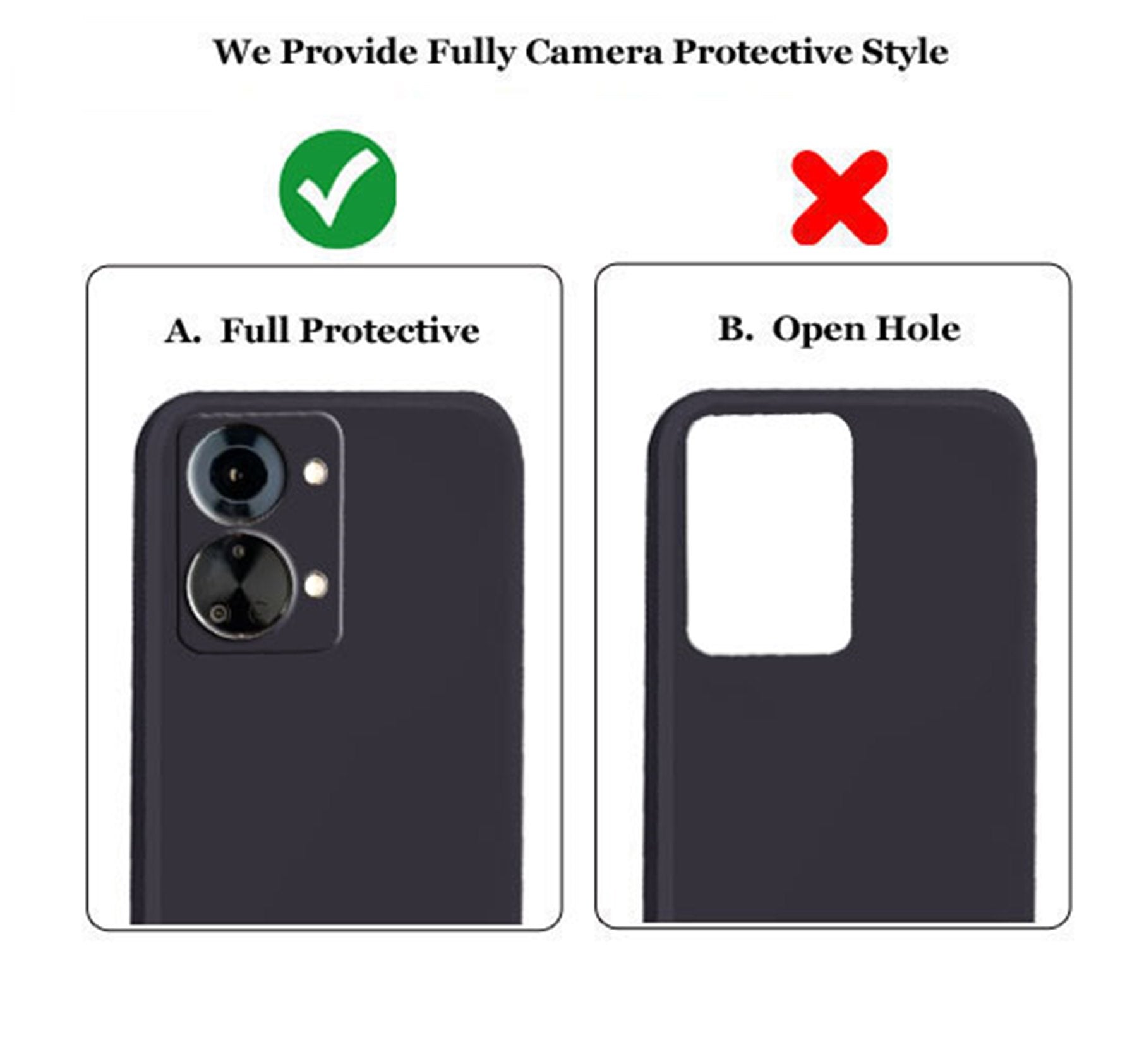 OnePlus Nord 2T 5G Liquid Silicone Back Cover Case With TPU & Matte Finish - Black