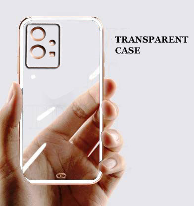 Electro Silicone Series Back cover Case For Vivo T1 5G / Vivo Y75 5G / iQOO Z6 5G - White