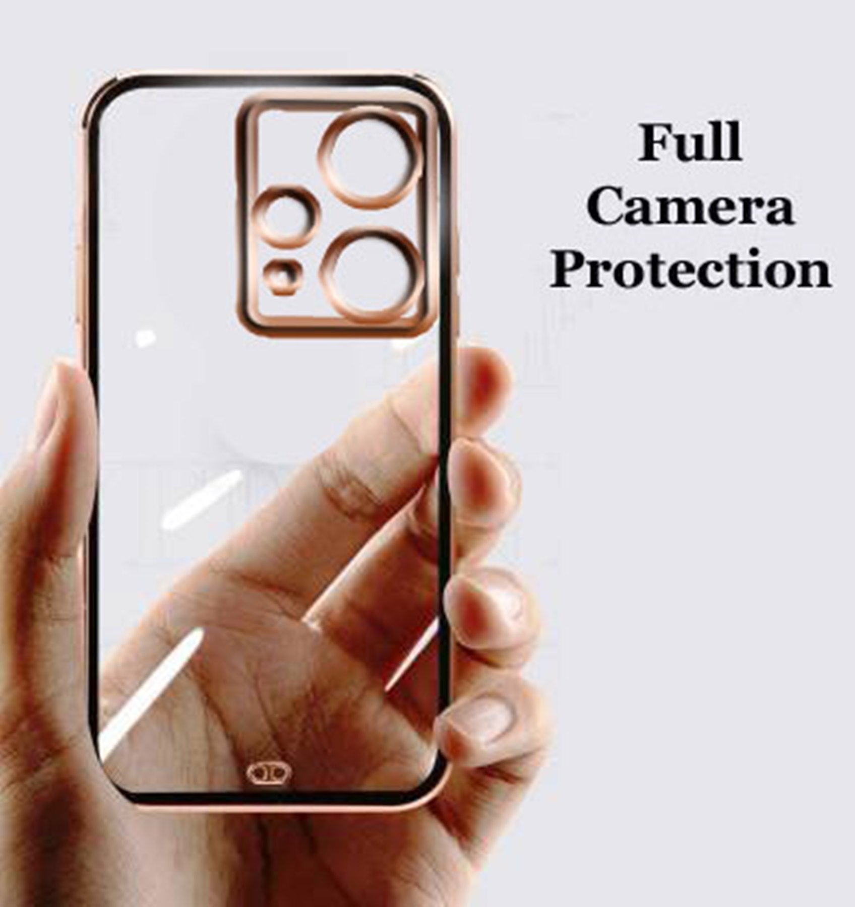 Electro Silicone Series Back cover Case For Oneplus Nord CE 2 Lite 5G - Black