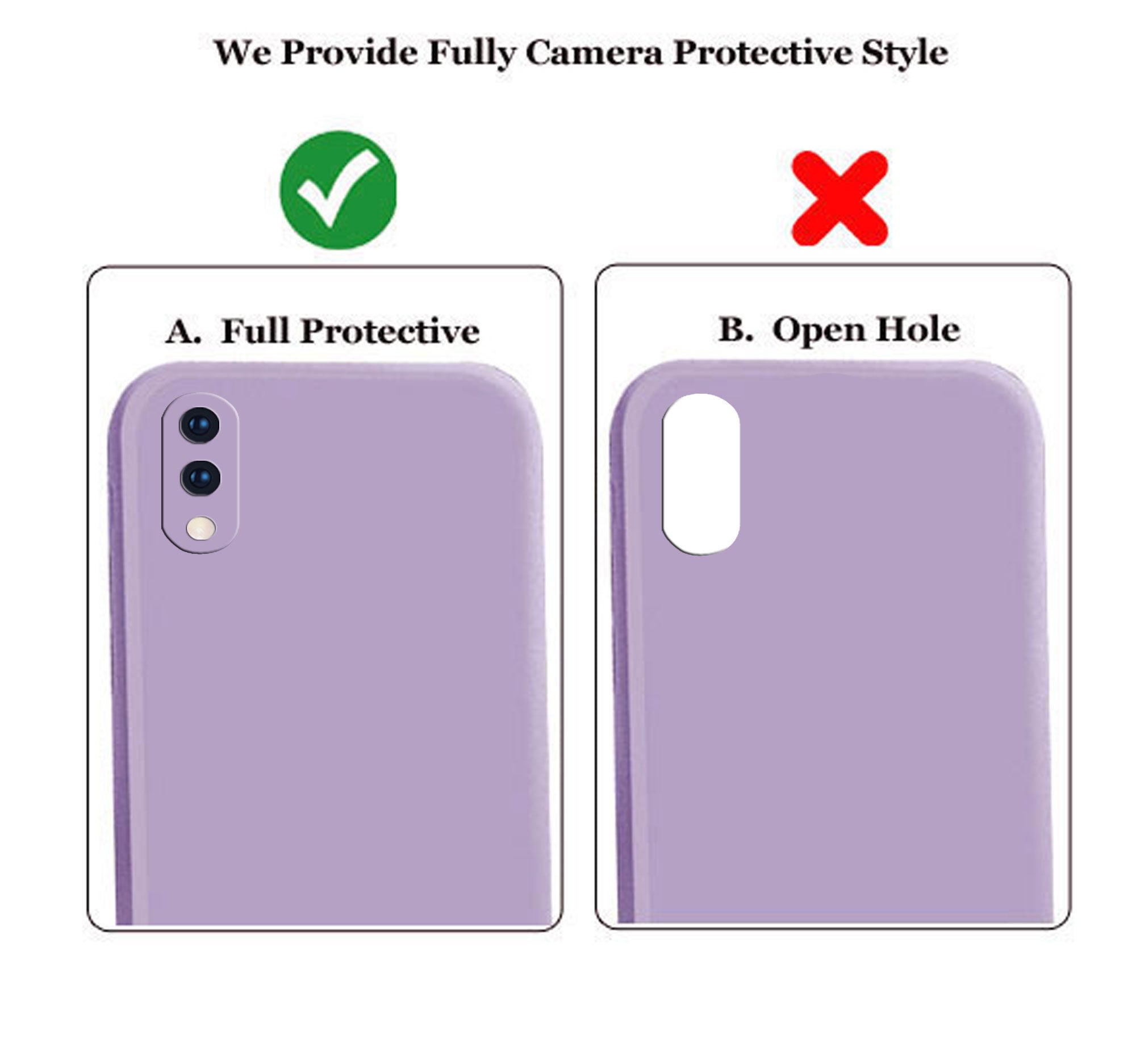 Vivo V11 Pro Liquid Silicone Back Cover Case With TPU & Matte Finish - Purple