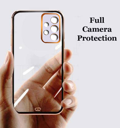 Electro Silicone Series Back cover Case For Samsung Galaxy M32 5G - Black