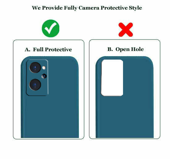 Realme 9i Liquid Silicone Back Cover Case With TPU & Matte Finish - Blue