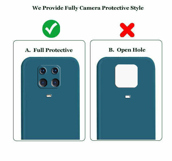 Liquid TPU Silicone Matte Back Cover Case For Redmi Note 9 Pro / Pro Max - Blue
