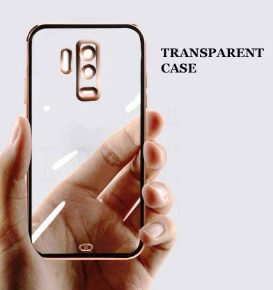 Electro Silicone Series Back cover Case For Samsung Galaxy S9 Plus - Black
