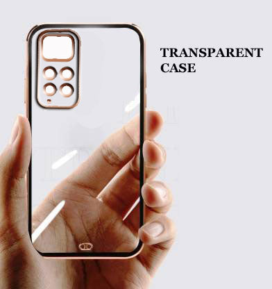 Electro Silicone Series Back cover Case For Mi Redmi Note 11 / Note 11s - Black
