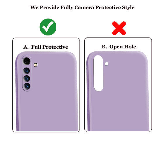 Realme XT Liquid Silicone Back Cover Case With TPU & Matte Finish - Purple