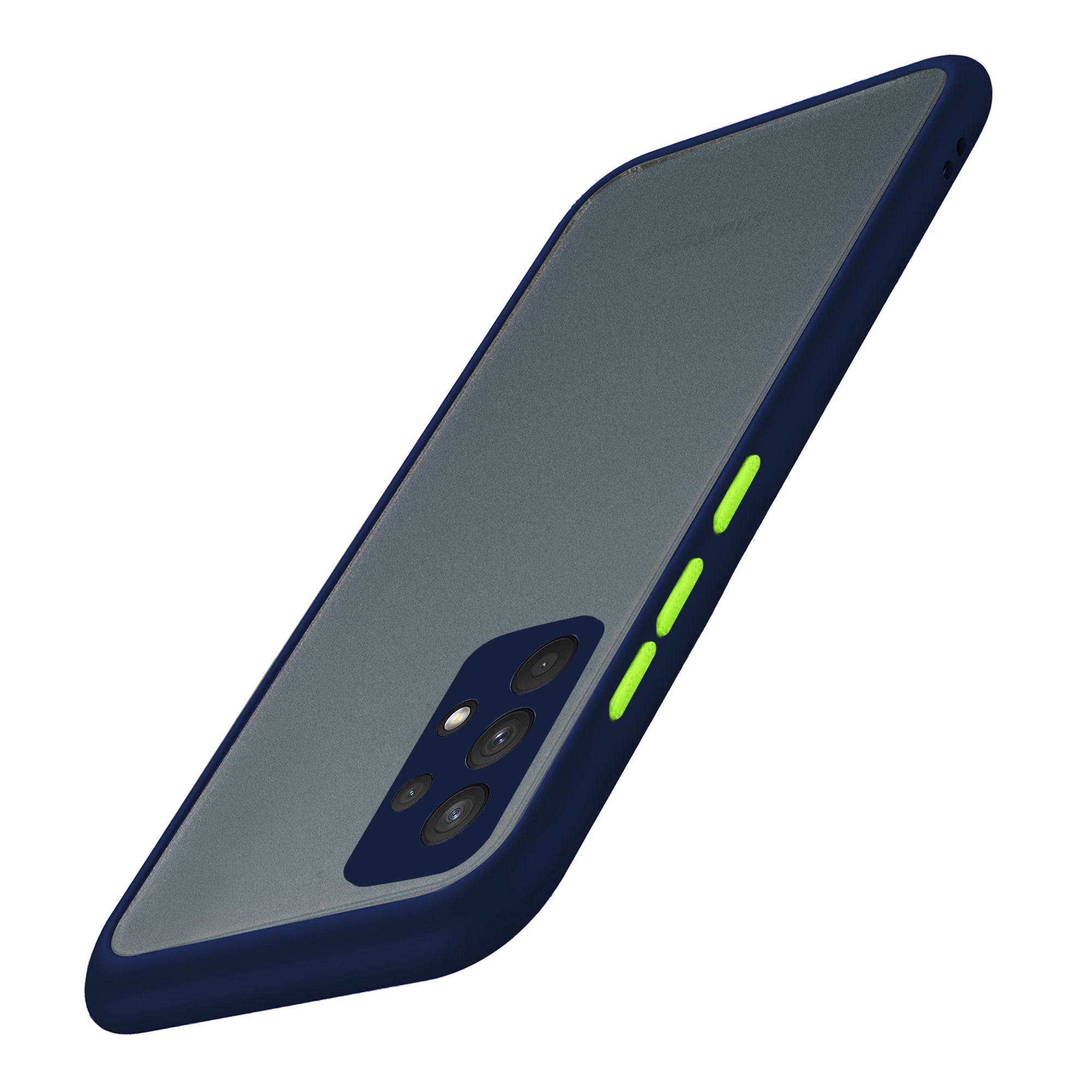 Samsung Galaxy A52 / A52s 5G Frosted Smoke Translucent Back Cover - Blue