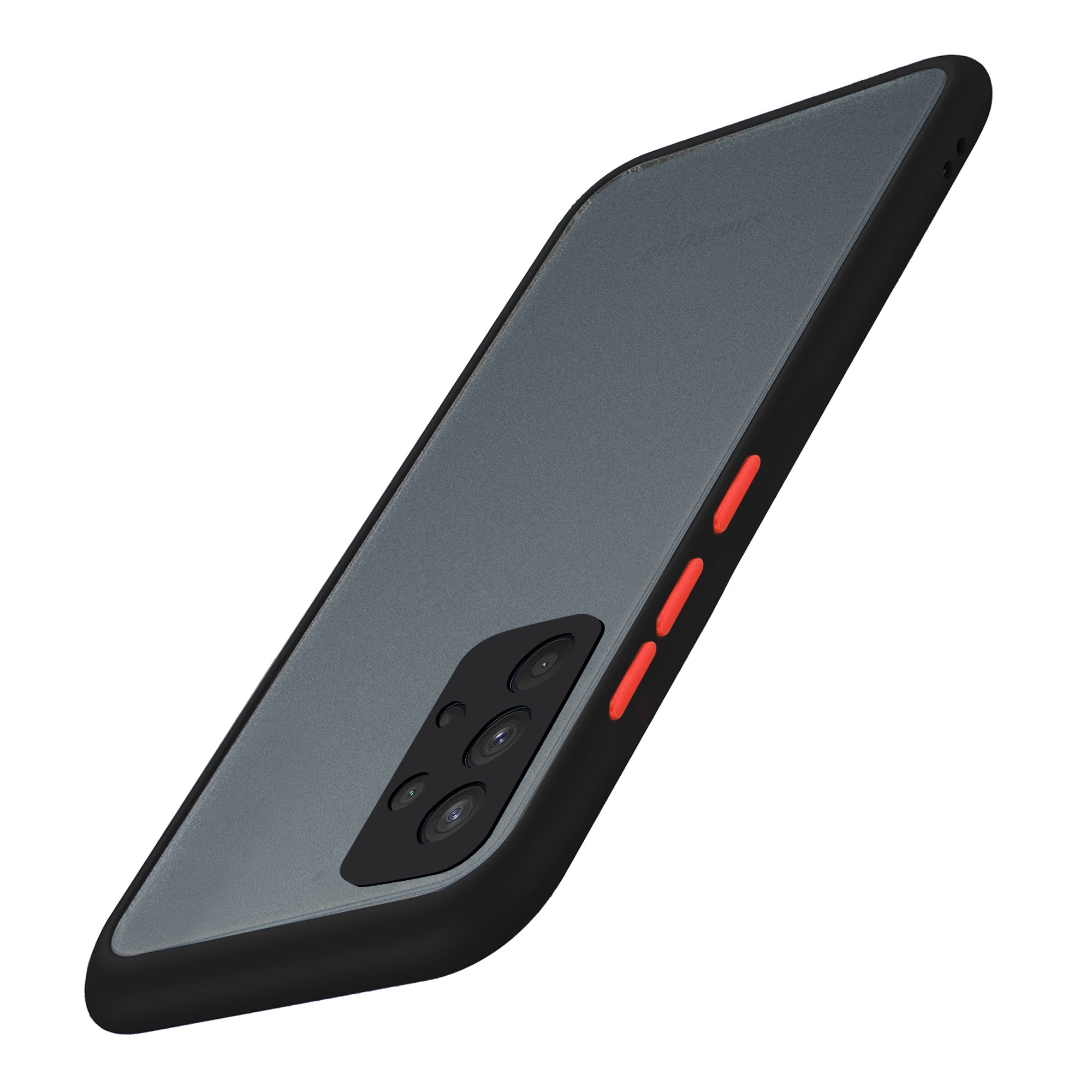 Samsung Galaxy A52 / A52s 5G Frosted Smoke Translucent Back Cover - Black