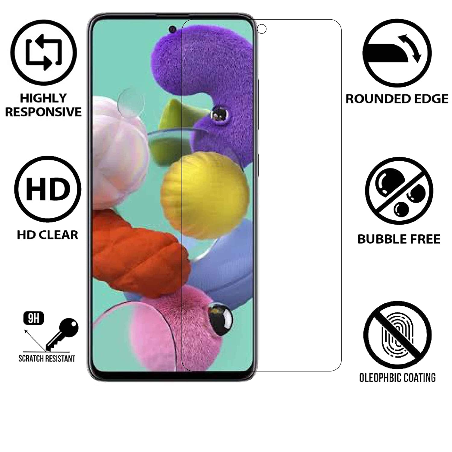 Screen Protector For Samsung A72