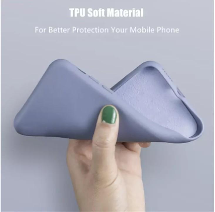 Vivo X60 Liquid Silicone Back Cover Case With TPU & Matte Finish - Purple