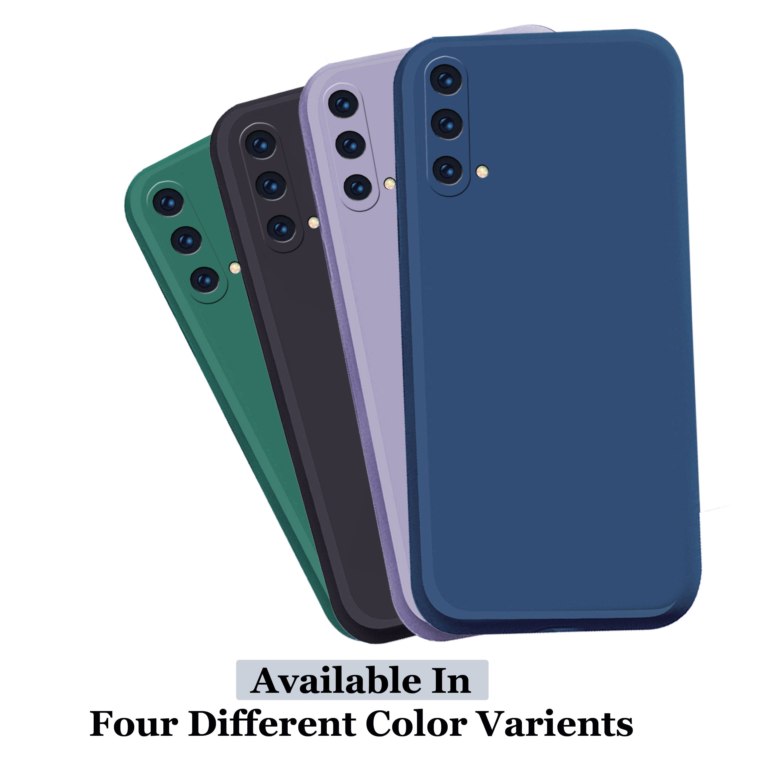 Oneplus Nord CE 5g Liquid Silicone Back Cover Case With TPU & Matte Finish - Blue