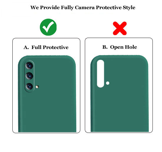 Oneplus Nord CE 5g Liquid Silicone Back Cover Case With TPU & Matte Finish - DarkGreen
