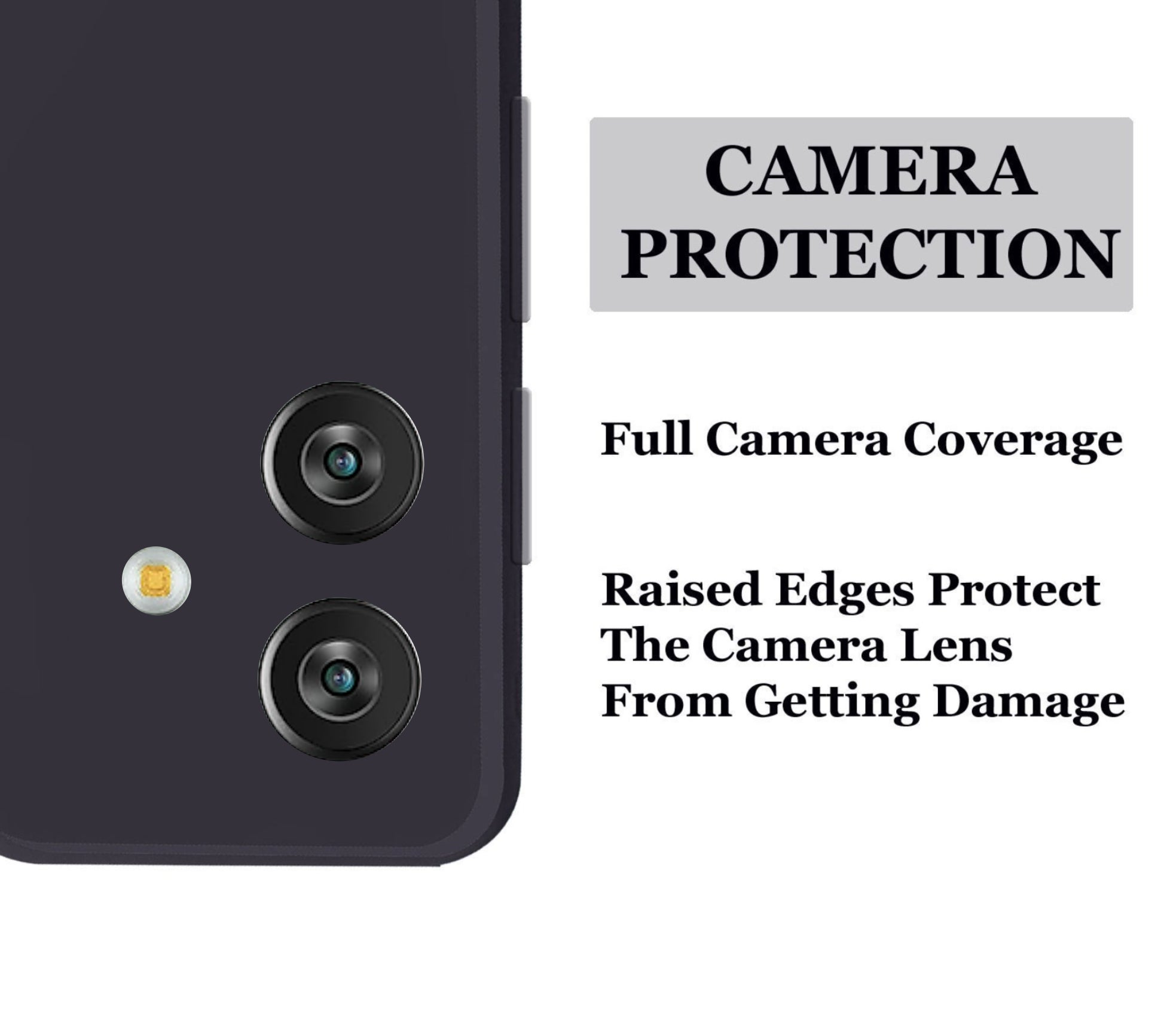 Samsung Galaxy M13 5G Liquid Silicone Back Cover Case With TPU & Matte Finish - Black