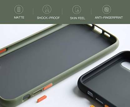 Samsung M51 Smoke  silicone Frosted Back cover case - Green