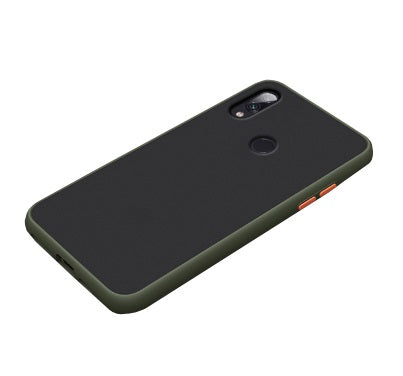 Smoke Frosted Back cover For Redmi Note 7 pro - Green