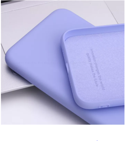 iQOO 7 Legend 5G Liquid Silicone Back Cover Case With TPU & Matte Finish - Purple