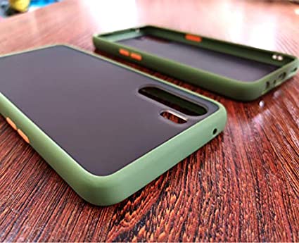 Smoke Frosted Back cover For OnePlus Nord - Green