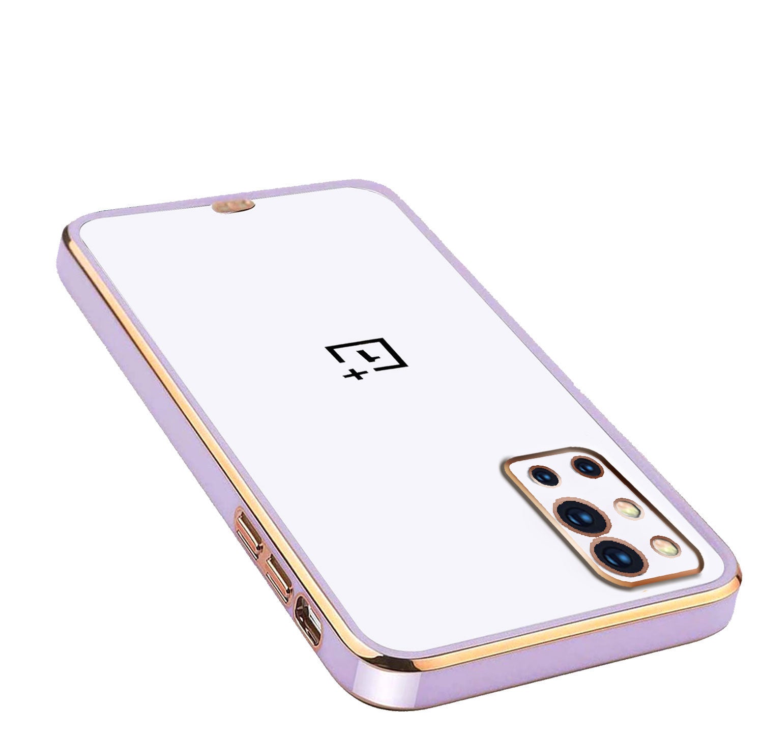 Electro Silicone Series Back cover Case For  OnePlus 8T - Purple