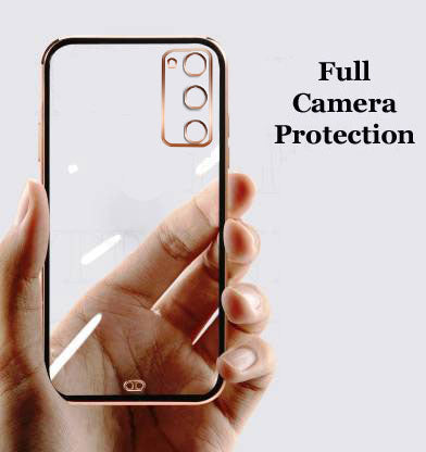 Electro Silicone Series Back cover Case For Samsung  Galaxy S20 FE - Black