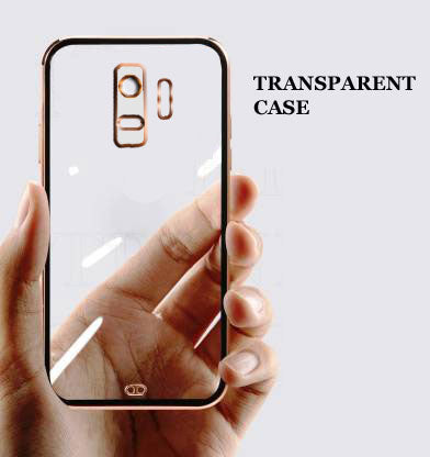 Electro Silicone Series Back cover Case For Samsung Galaxy S9  - Black