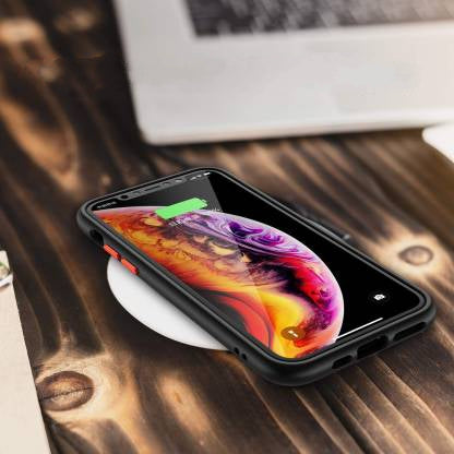 OnePlus 6 Smoke Frosted Back Cover case - Black