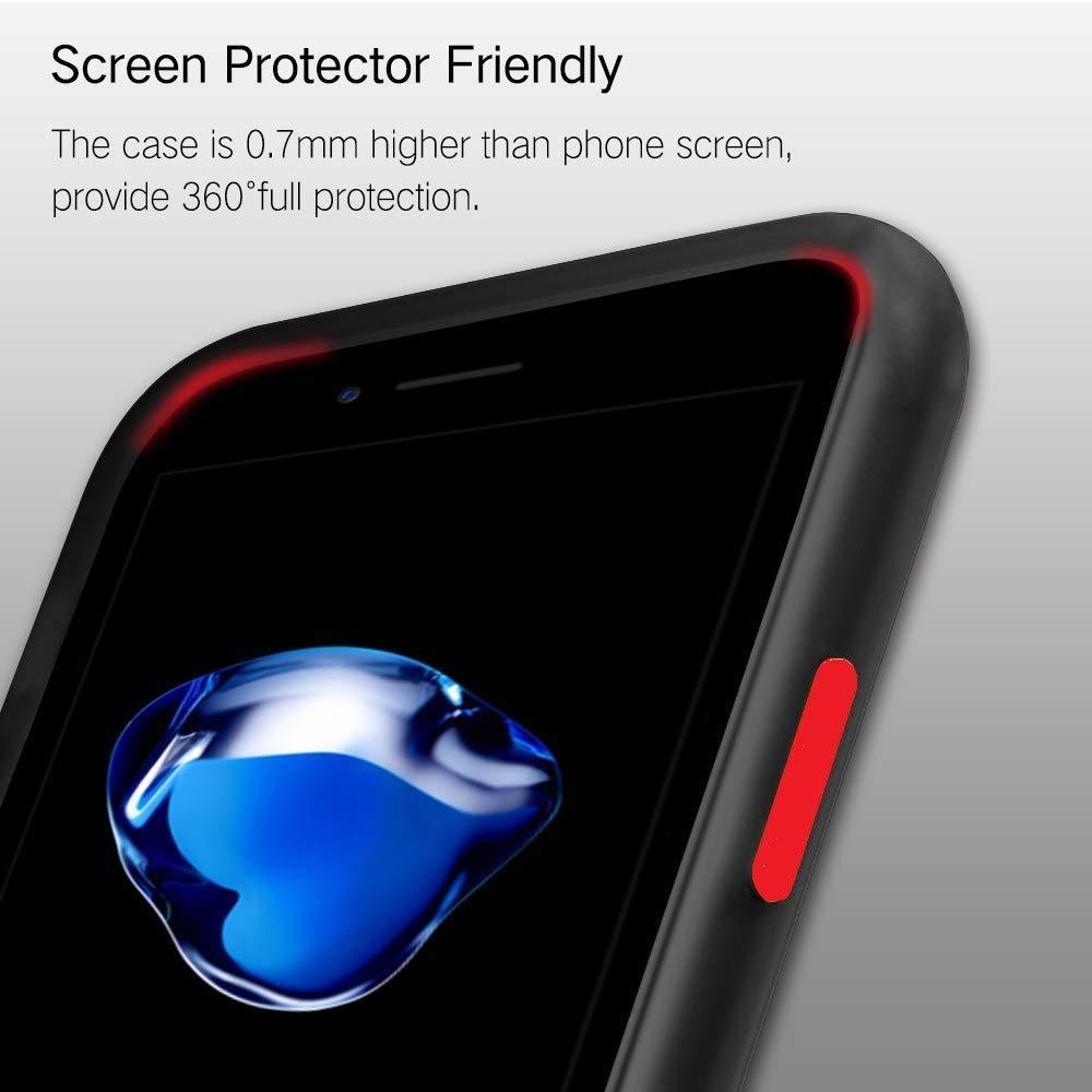 OnePlus Nord Smoke silicone Frosted Back cover case  - Black